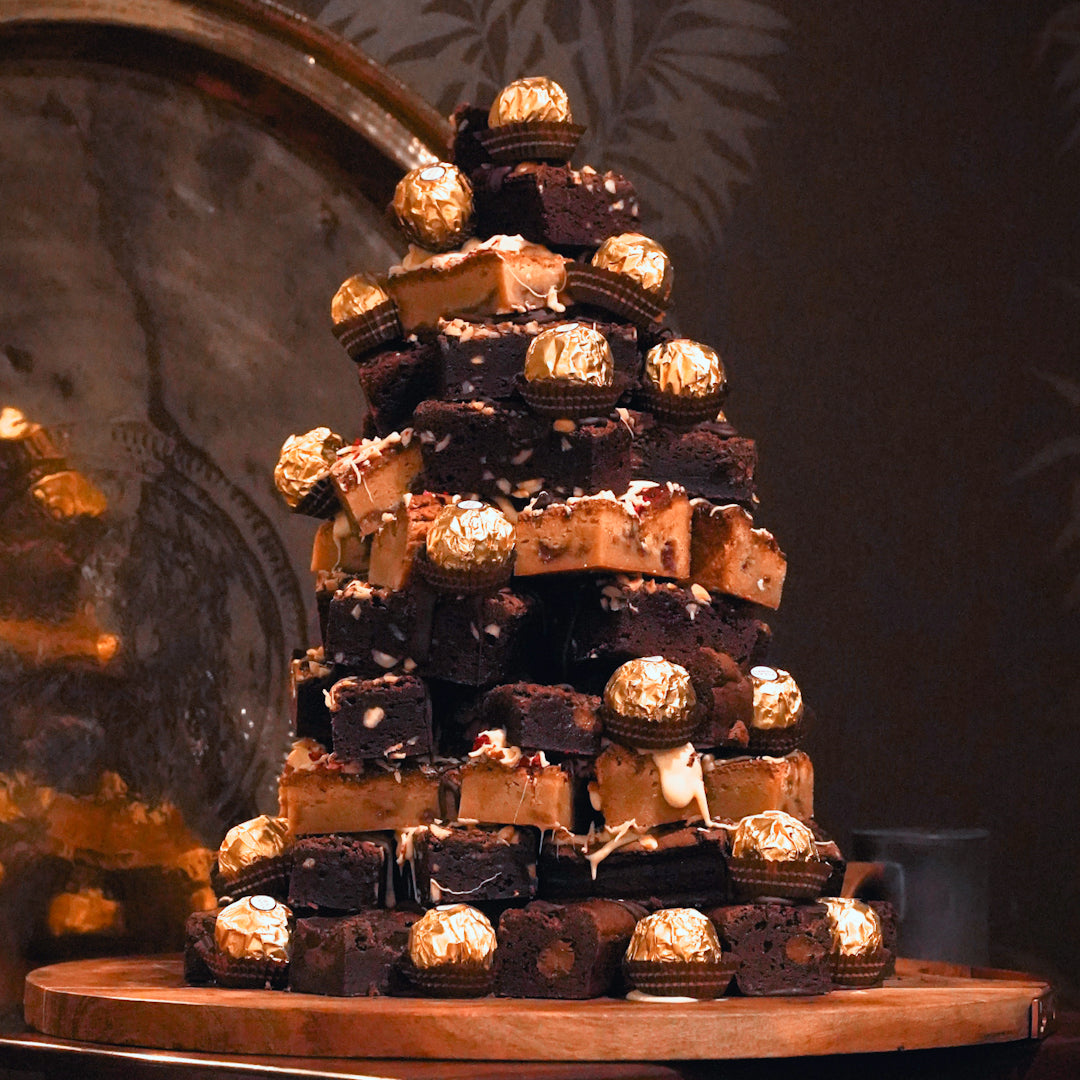 Classic Brownie Tower | Brownies and Bakes